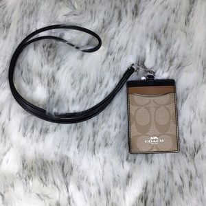 Coach ID /luggage tag holder